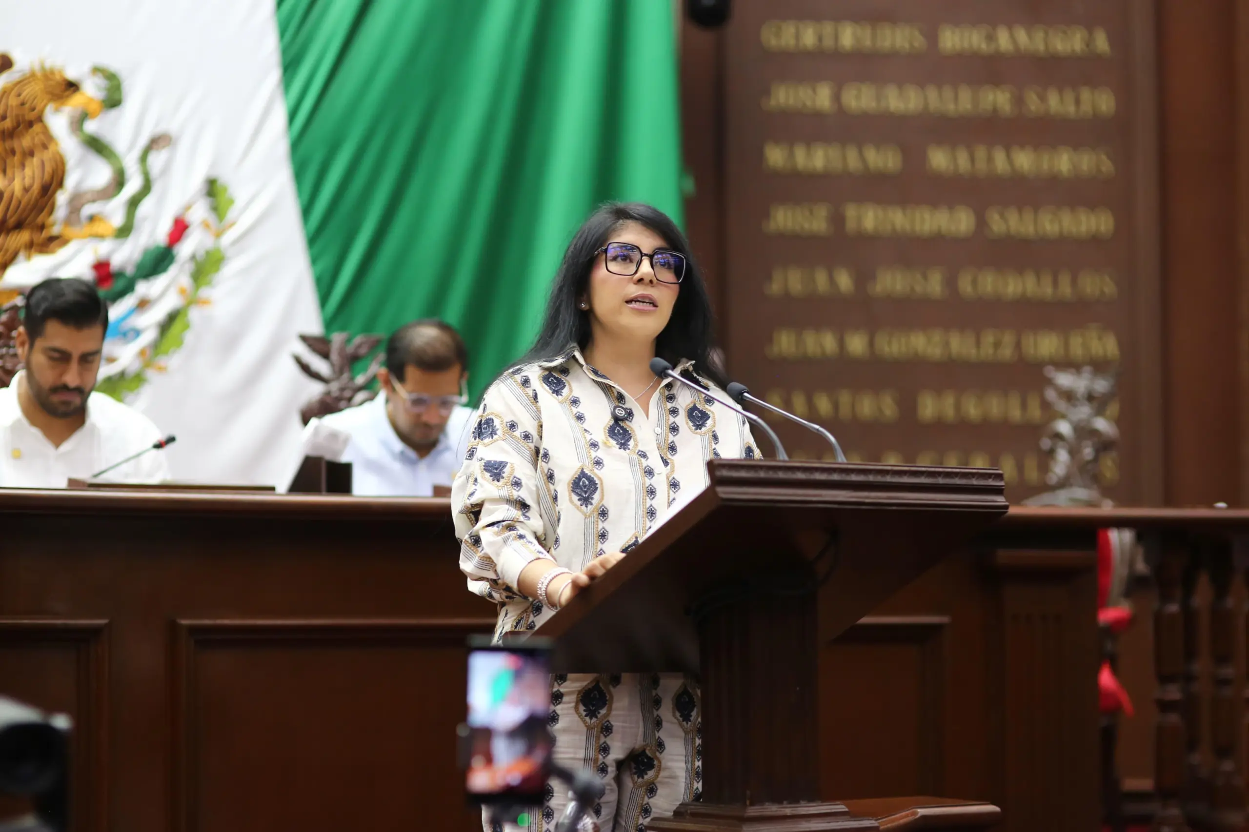 Denuncia Vanhe Caratachea violencia política, ilegalidades y opacidad en el Congreso de Michoacán