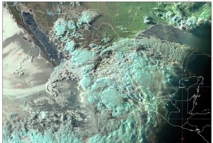 Depresión tropical ‘Erick’ provoca lluvias intensas