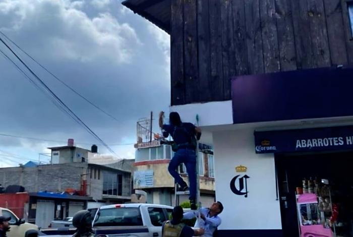 Desactivan sistema de cámaras instalado por el crimen organizado al oriente de Uruapan