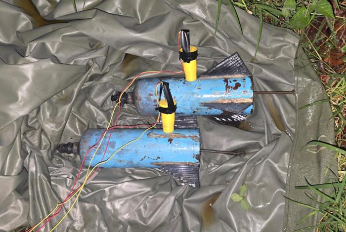 Desactivan SSP, Defensa y FGE 2 explosivos improvisados en el municipio de Juárez