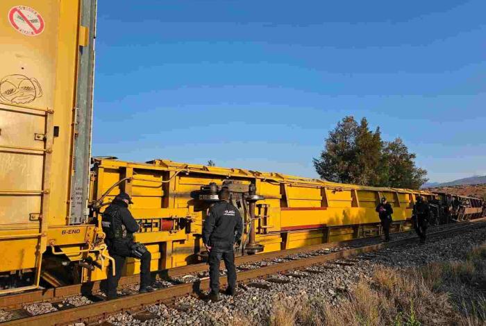 Descarrilan vagones de tren en San Juan Yurécuaro, en Maravatío