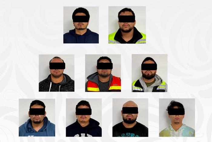 Desmantelan red criminal dedicada al robo a transportistas en la carretera federal 57