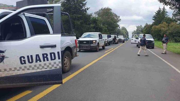 Despliegan operativo por aire y tierra para localizar a elementos en Tangamandapio