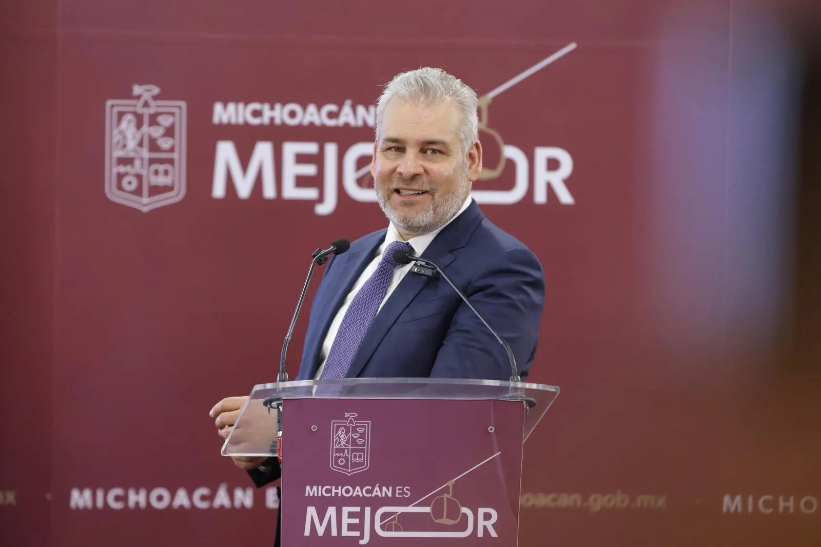 Destaca Bedolla inversión en obras para Arantepacua