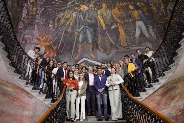 Destaca Bedolla pluralidad política y cultural de Michoacán ante Parlamento Juvenil 2026