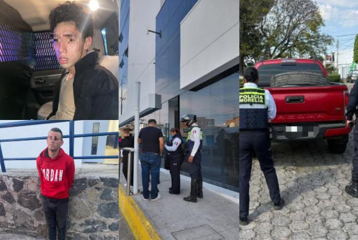 Detenciones de ladrones, recuperación de coches y otras acciones de Policía de Morelia en 8 días