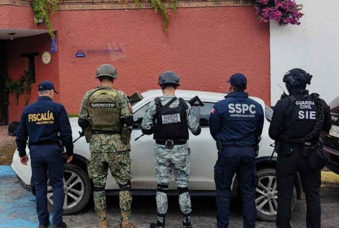 Detenido en Buenavista presunto extorsionador de limoneros durante operativo interinstitucional