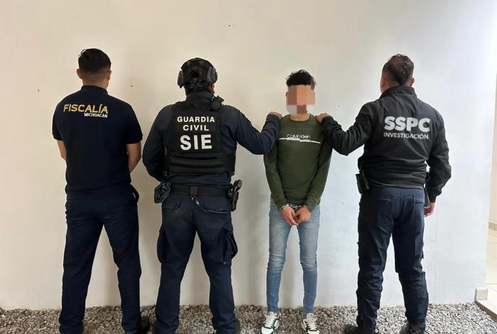 Detenido objetivo delincuencial por extorsión agravada en Zamora: SSP