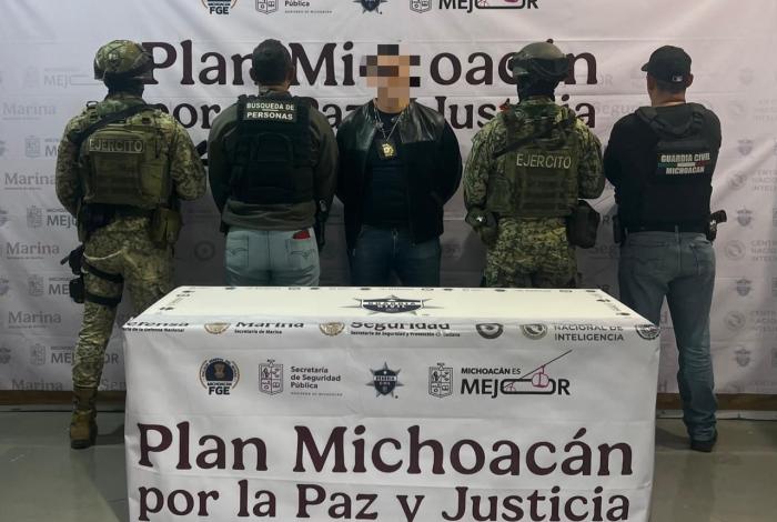 Detenido presunto asaltante de tiendas OXXO en Morelia: SSP