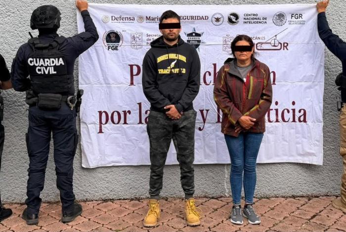 Detenidos 2 presuntos extorsionadores tras operativo interinstitucional en Huandacareo