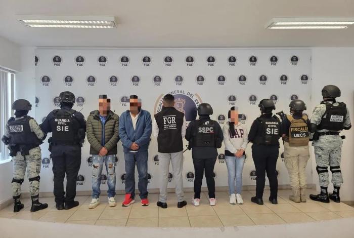 Detenidos en flagrancia 3 presuntos extorsionadores y secuestradores en Pátzcuaro: SSP