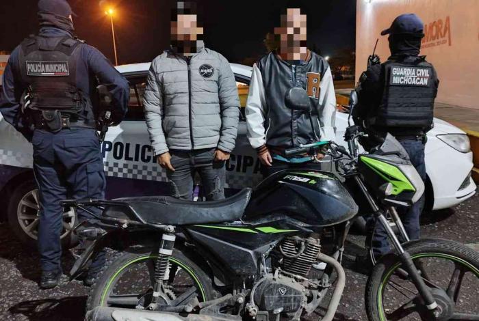 Detenidos en flagrancia, dos en portación de casi un kilo de marihuana en Zamora: SSP