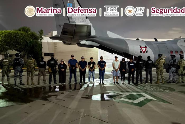 Detienen a 20 personas integrantes del CJNG, en operativos simultáneos en Michoacán, Jalisco e Hidalgo