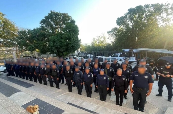 Detienen a casi 100 policías de Chiapas por abuso de autoridad y asociación delictuosa