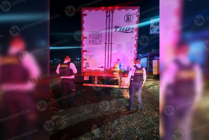 Detienen a dos en Morelia; viajaban en tractocamión rob4do