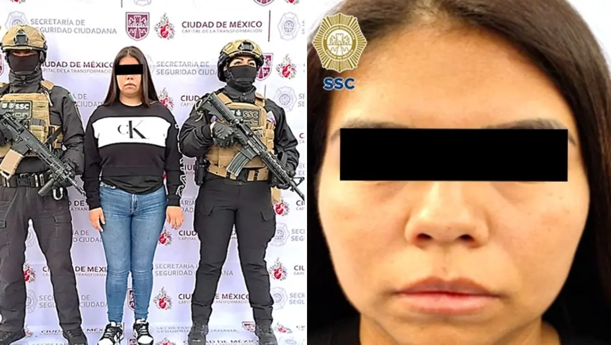 Detienen a “La Jefa”, presunta integrante del cartel de Tláhuac