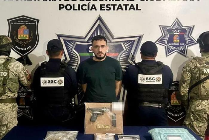 Detienen en Quintana Roo a "Danone", presunto jefe de plaza de cartel jalisciense