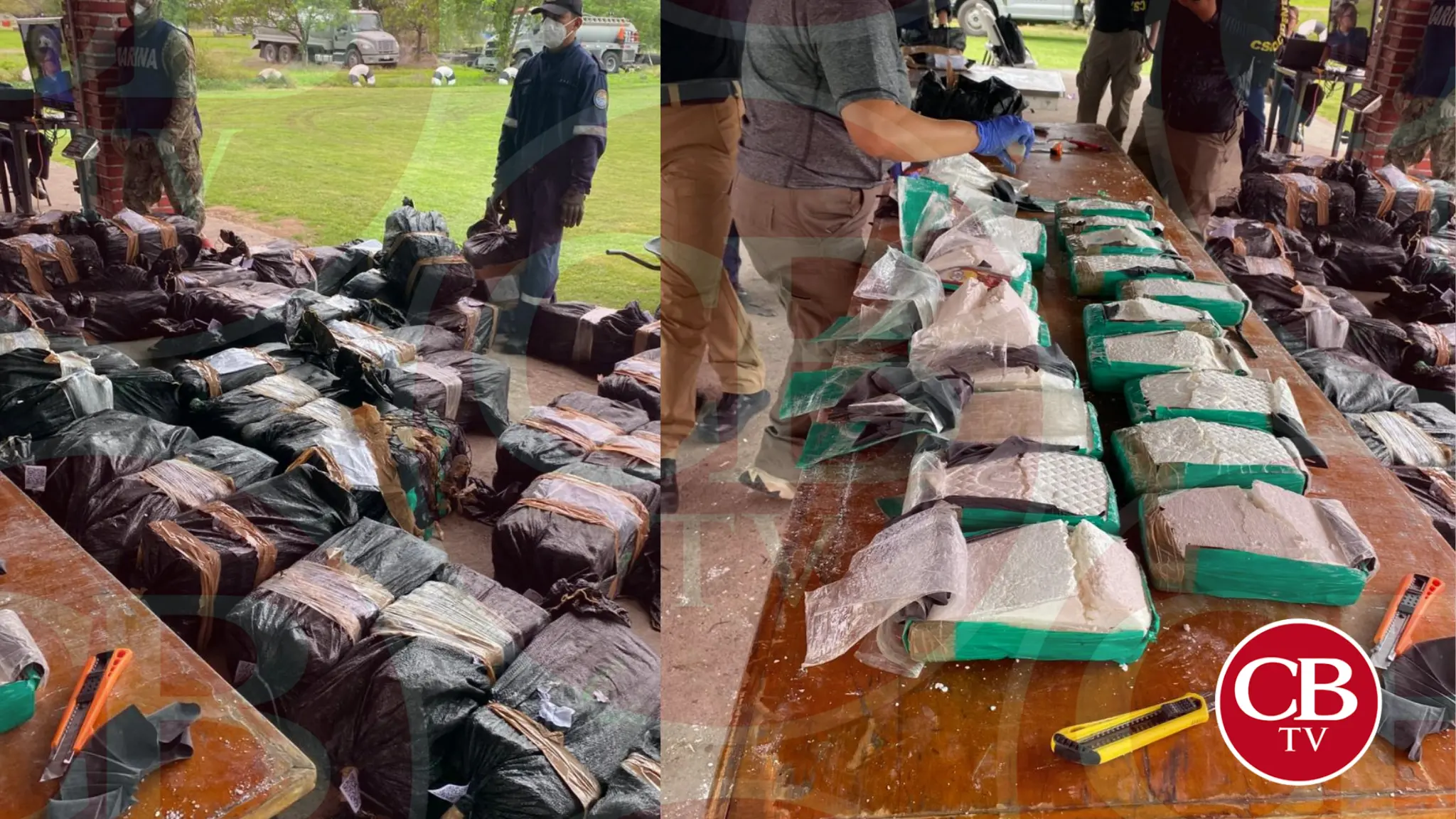 Diez años de prisión por traficar droga