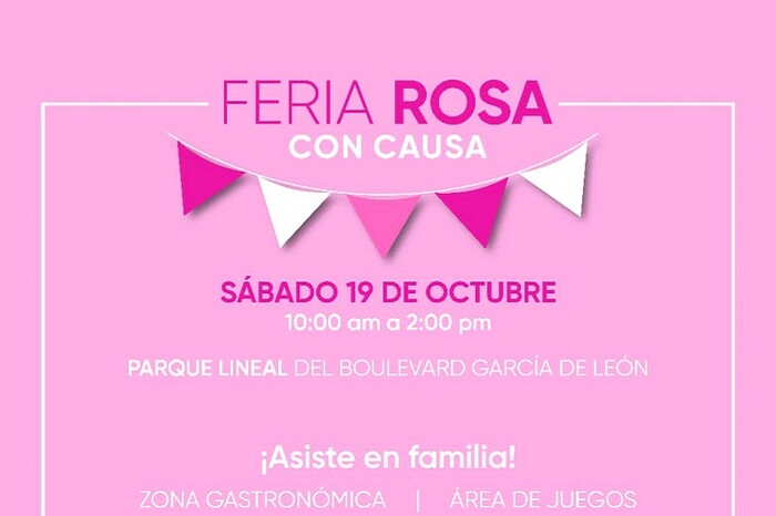 DIF Morelia invita a la Feria Rosa con causa para apoyar la lucha contra el cáncer de mama