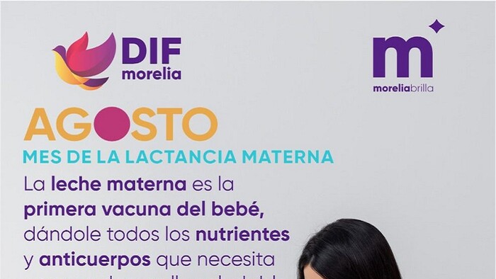 DIF Morelia promueve la lactancia materna con consultas prenatales gratuitas en línea