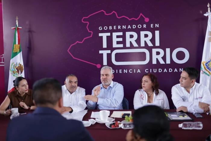 Disponible en Jacona, predio para construir guardería Ceci del IMSS: Bedolla