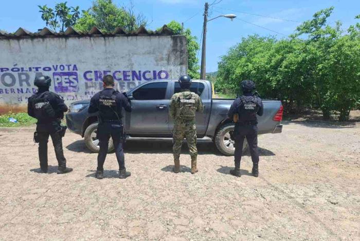 Dos fusiles y un vehículo asegurados en Lázaro Cárdenas: SSP