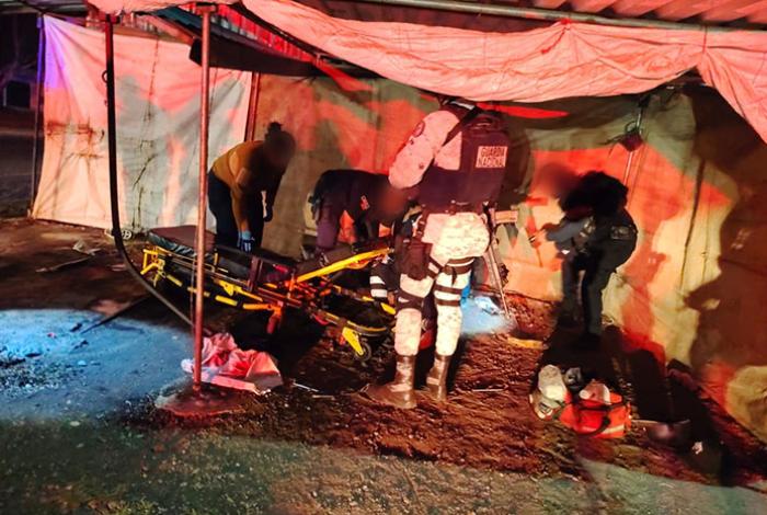 Dos muertos tras agresión armada en el Libramiento Sur de Jacona