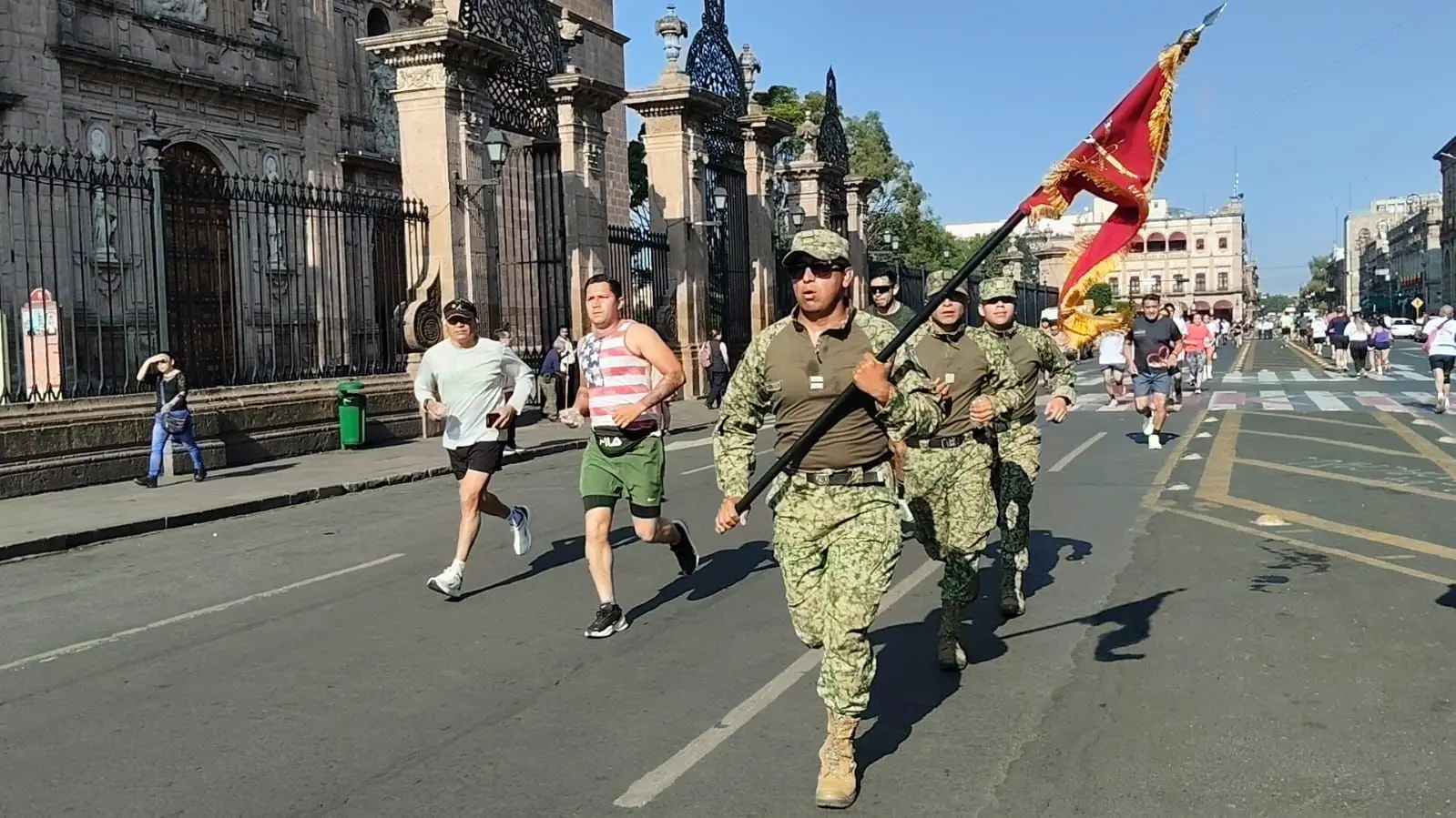 Ejército Mexicano realiza Carrera Deportiva en Conmemoración al “Día del Arma de la Infantería” en Morelia