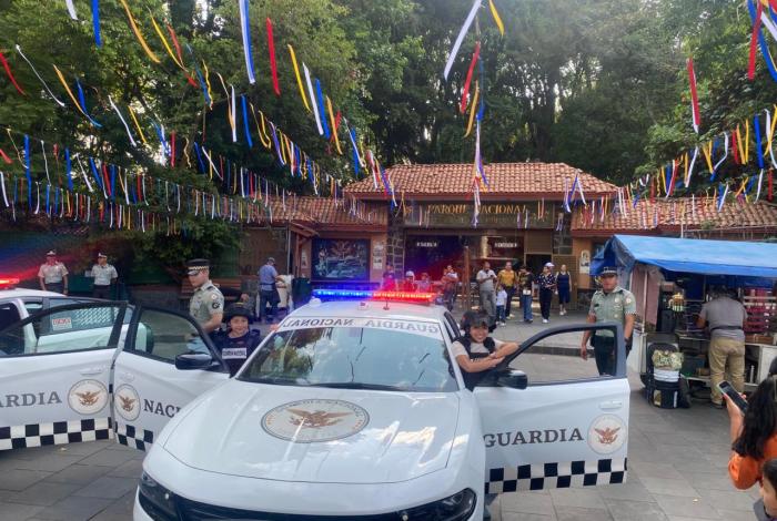 Ejército Mexicano y Guardia Nacional realizan Exposición Militar en Uruapan, Michoacán.