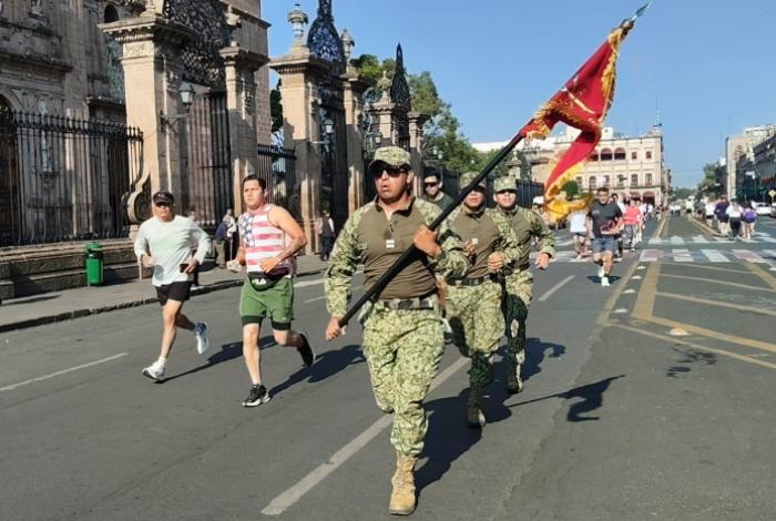 Ejército realiza carrera por el “Día del Arma de la Infantería”, en Morelia