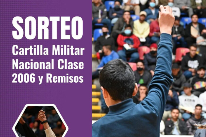 El 15 de octubre, último día para tramitar Cartilla Militar Clase 2006 y Remisos