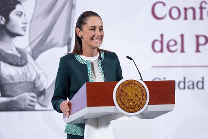 El 70 % de mexicanos aprueba la gestión de Sheinbaum, según encuesta de El Financiero