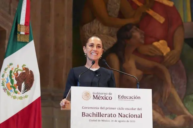 El bachillerato Nacional es nuevo, revolucionario y garantiza el derecho a la educación: Presidente Claudia Sheinbaum 