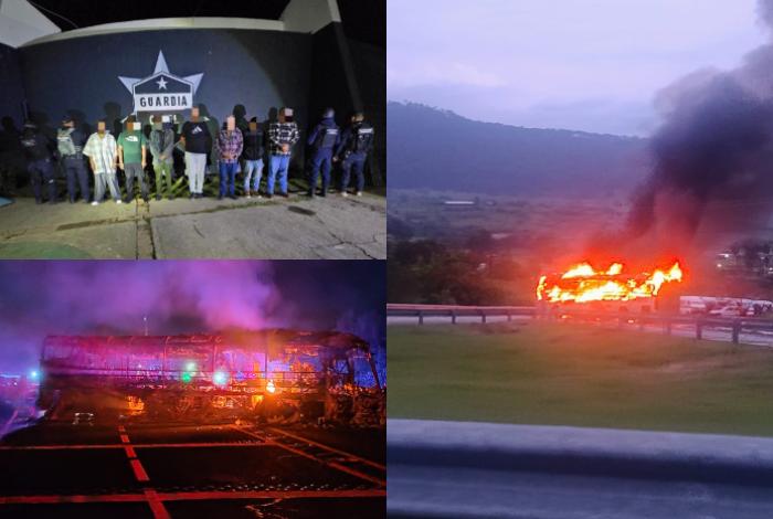 El célula del crimen llamó a civiles, taxistas y choferes de combis a bloquear la Zinapécuaro – Acámbaro; detienen a 7