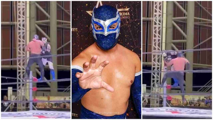 El luchador mexicano Misterius sufre lesión que podría dejarlo parapléjico