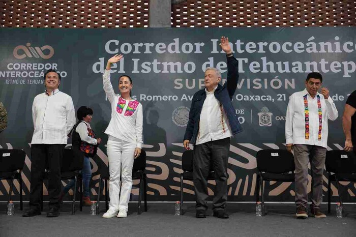 ”EL MEJOR LEGADO QUE PUEDE HABER ES CONTINUAR Y AVANZAR CON LA 4T”: CLAUDIA SHEINBAUM SE COMPROMETE A CONSOLIDAR EL PROYECTO DEL TREN INTEROCEÁNICO