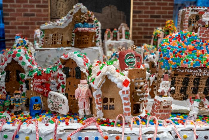 El pueblo de pan de jengibre más grande del mundo regresa estas Navidades