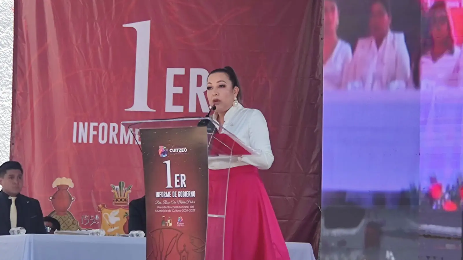 El pueblo me eligió para continuar con la transformación de Cuitzeo: Rosa Elia Milán Pintor