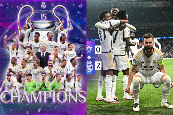 El Real Madrid logra es 15 veces campeón de la Champions League