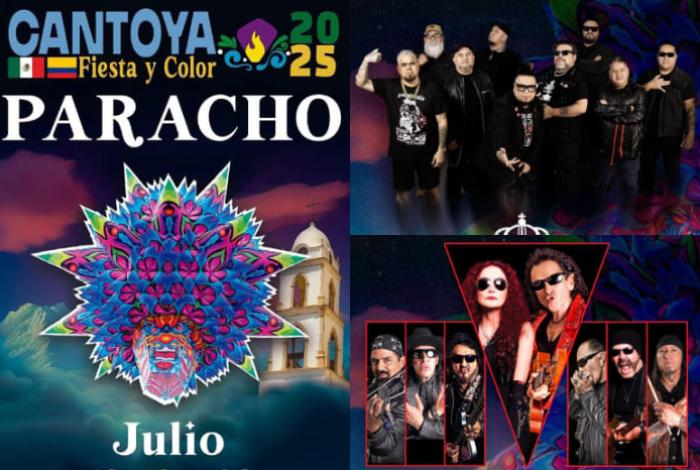 El Tri, El Gran Silencio, en el Festival Cantoya, Fiesta y Color Paracho: Sectur