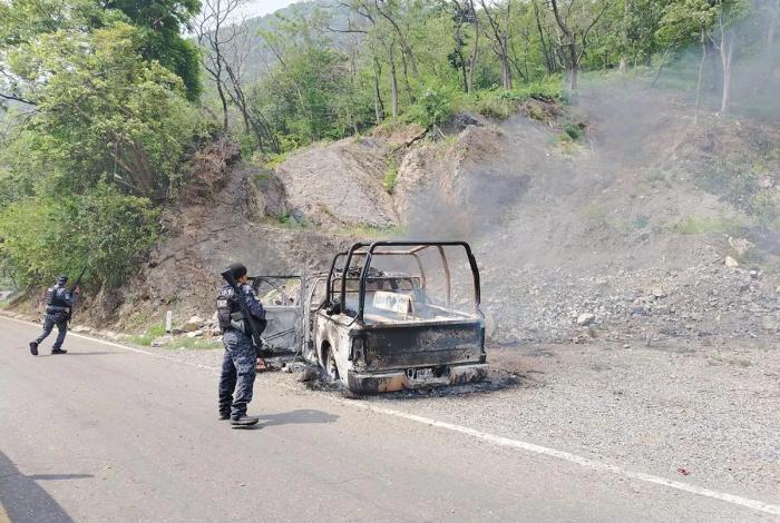 Emboscada en Guerrero deja nueve guardias heridos