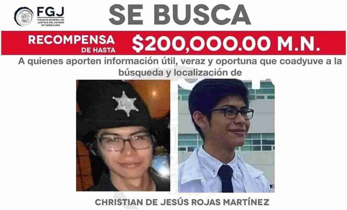 Emiten alerta migratoria contra Christian de Jesús “N”, agresor de Melanie en Tamaulipas