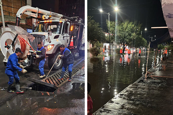 En 40 minutos llovió la misma cantidad que en 15 días: Ayuntamiento de Morelia