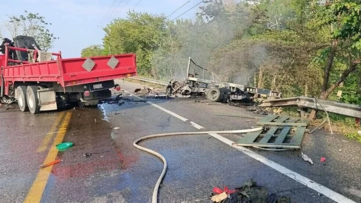 En Cd. del Carmen un accidente de un convoy militar, deja 3 muertos y 6 lesionados