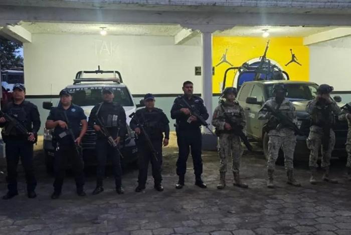 En Cherán, SSP y Defensa instalan Base de Operaciones Interinstitucionales (BOI)