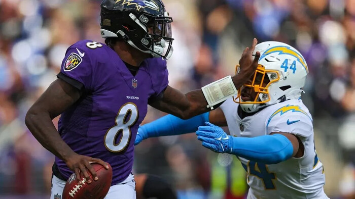 En el Monday Night Football: Baltimore Ravens ante Los Angeles Chargers