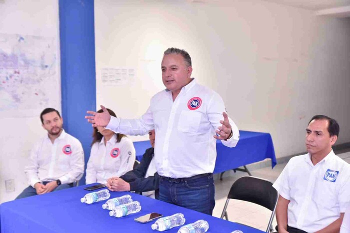 En el oriente michoacano, Carlos Quintana inicia campaña para dirigencia estatal del PAN