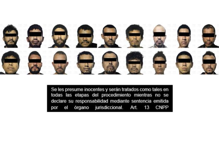 En hechos distintos, la FGR lleva a proceso a 18 personas por portación de armas largas