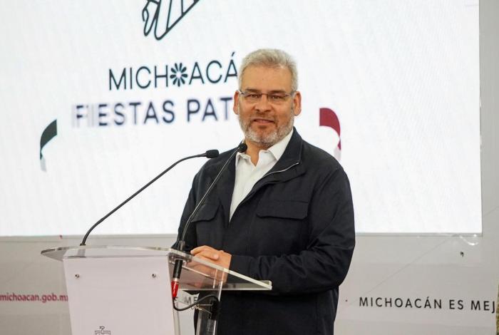 En homicidios, la tendencia es clara y a la baja, asegura Bedolla