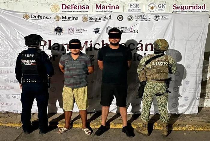 En Michoacán, detienen a 28 personas y aseguran artefactos explosivos improvisados